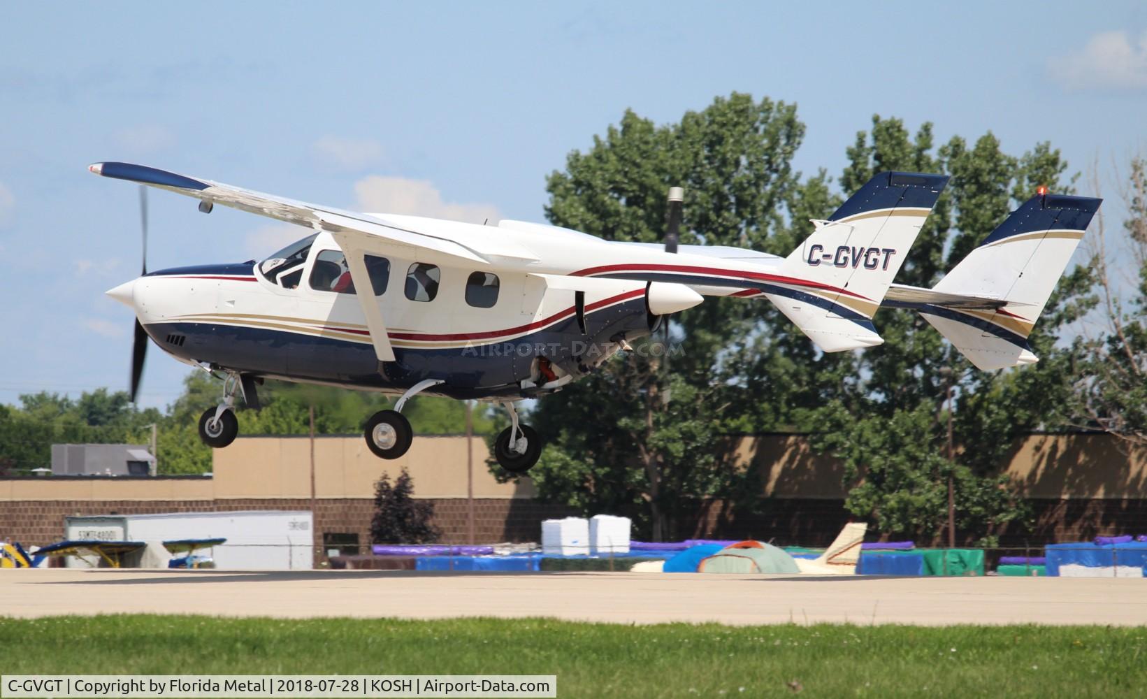 C-GVGT, 1977 Cessna 337G Super Skymaster C/N 37701804, OSH 18 zx