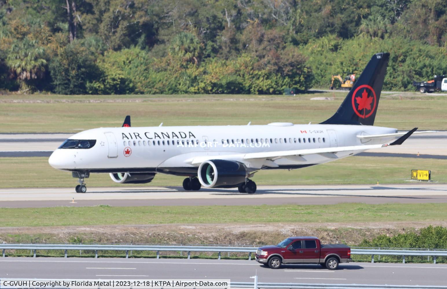 C-GVUH, 2022 Airbus A220-371 C/N 55161, ACA A223 zx TPA-YUL