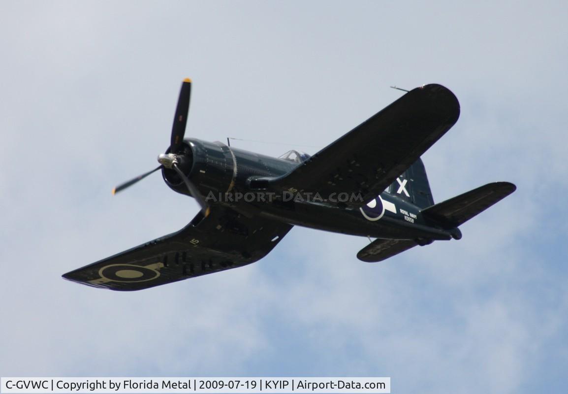 C-GVWC, 1945 Goodyear FG-1D Corsair C/N 3367, Thunder Over Michigan 2009 zx