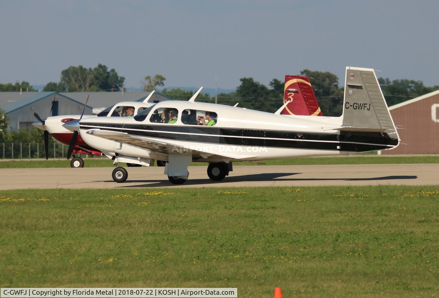 C-GWFJ, 1986 Mooney M20K C/N 25 1073, M20K zx