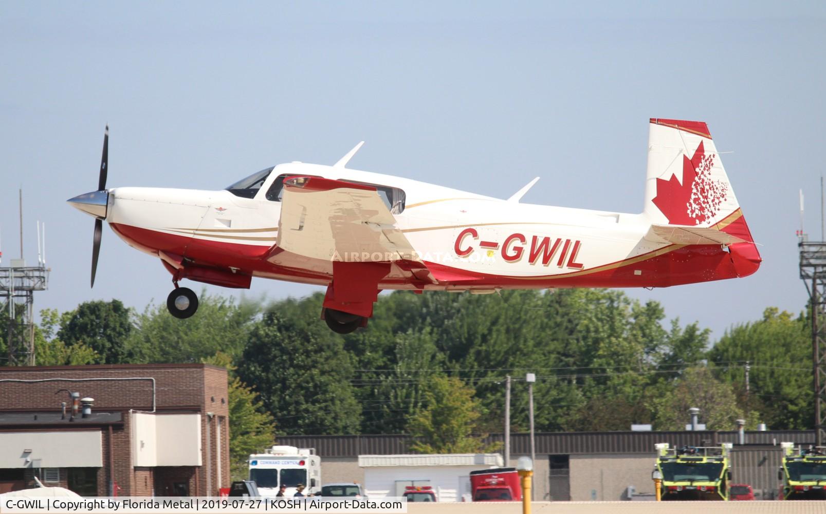 C-GWIL, 1981 Mooney M20K C/N 25-0592, M20K zx
