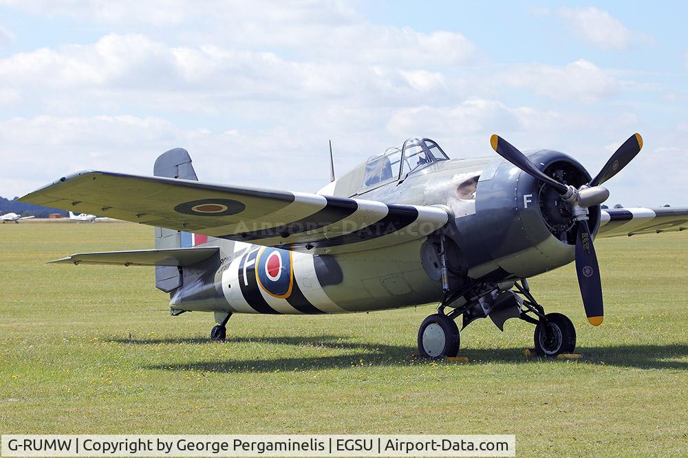 G-RUMW, 1944 General Motors (Grumman) FM-2 Wildcat C/N 5765, Flying Legends 2017.