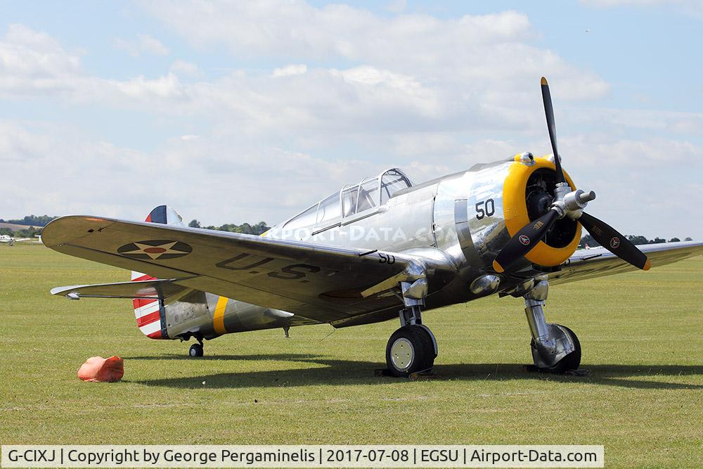 G-CIXJ, 1939 Curtiss P-36C Hawk C/N 38-210, Flying Legends 2017.