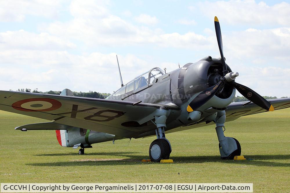 G-CCVH, 1939 Curtiss H-75A-1 C/N 12881, Flying Legends 2017.