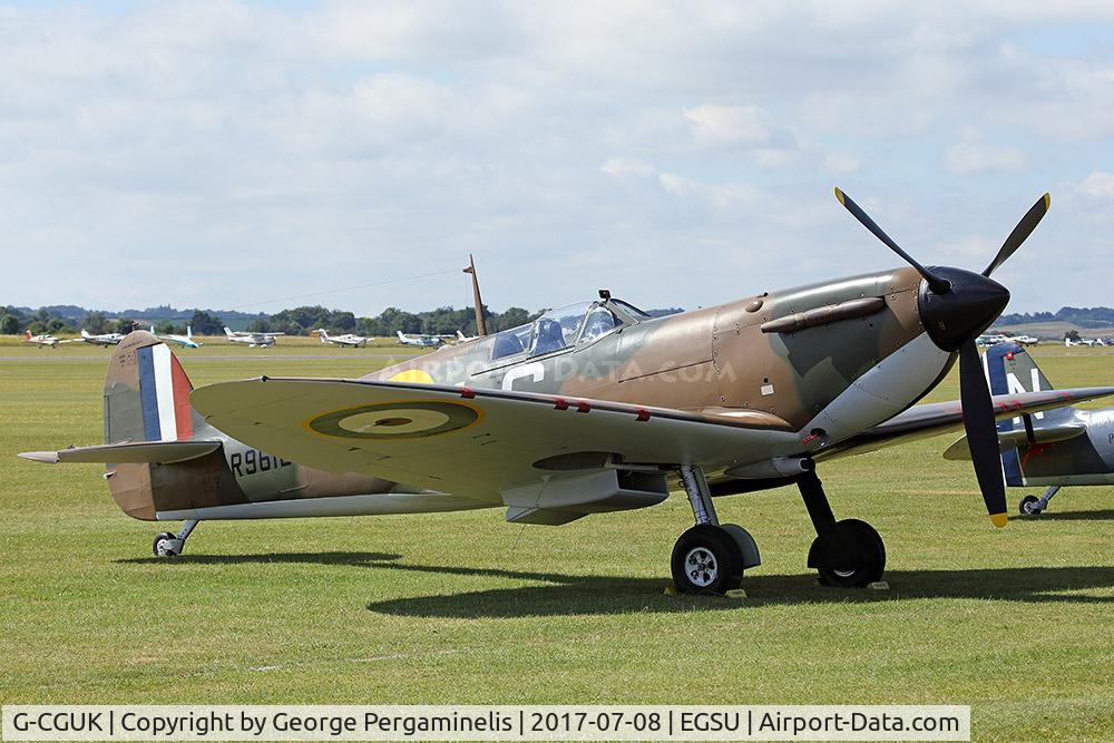 G-CGUK, 1940 Supermarine 300 Spitfire Mk1A C/N 6S-75531, Flying Legends 2017.