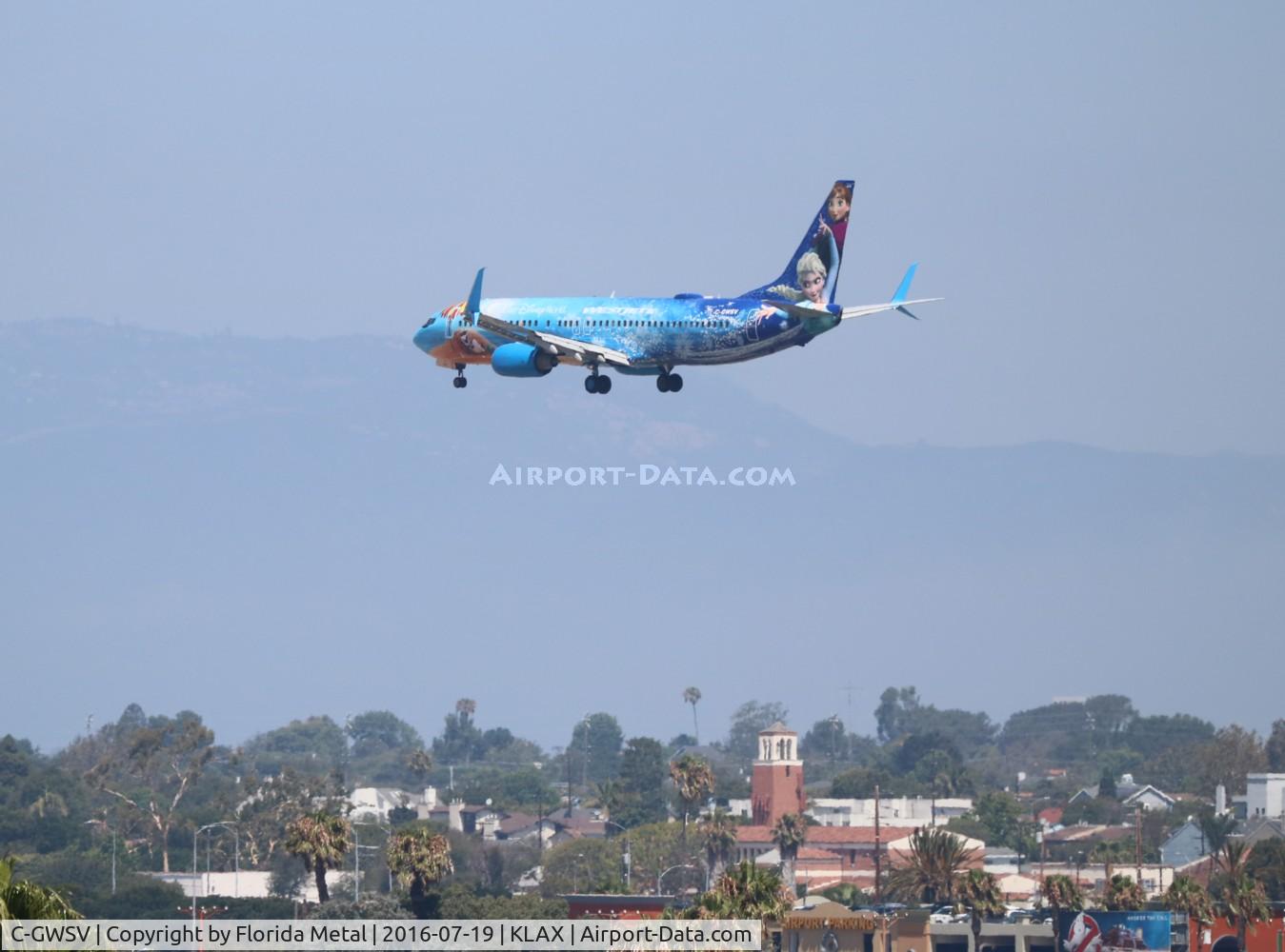 C-GWSV, 2009 Boeing 737-8CT C/N 37158, LAX zx