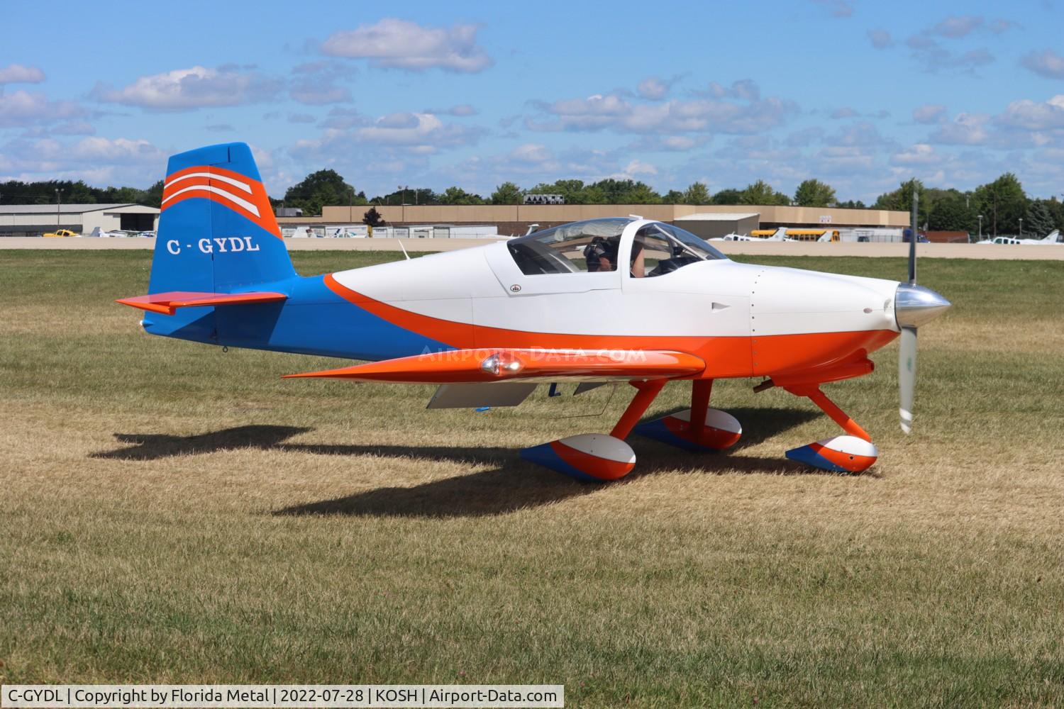 C-GYDL, 2019 Vans RV-7A C/N 71600, RV-7A zx