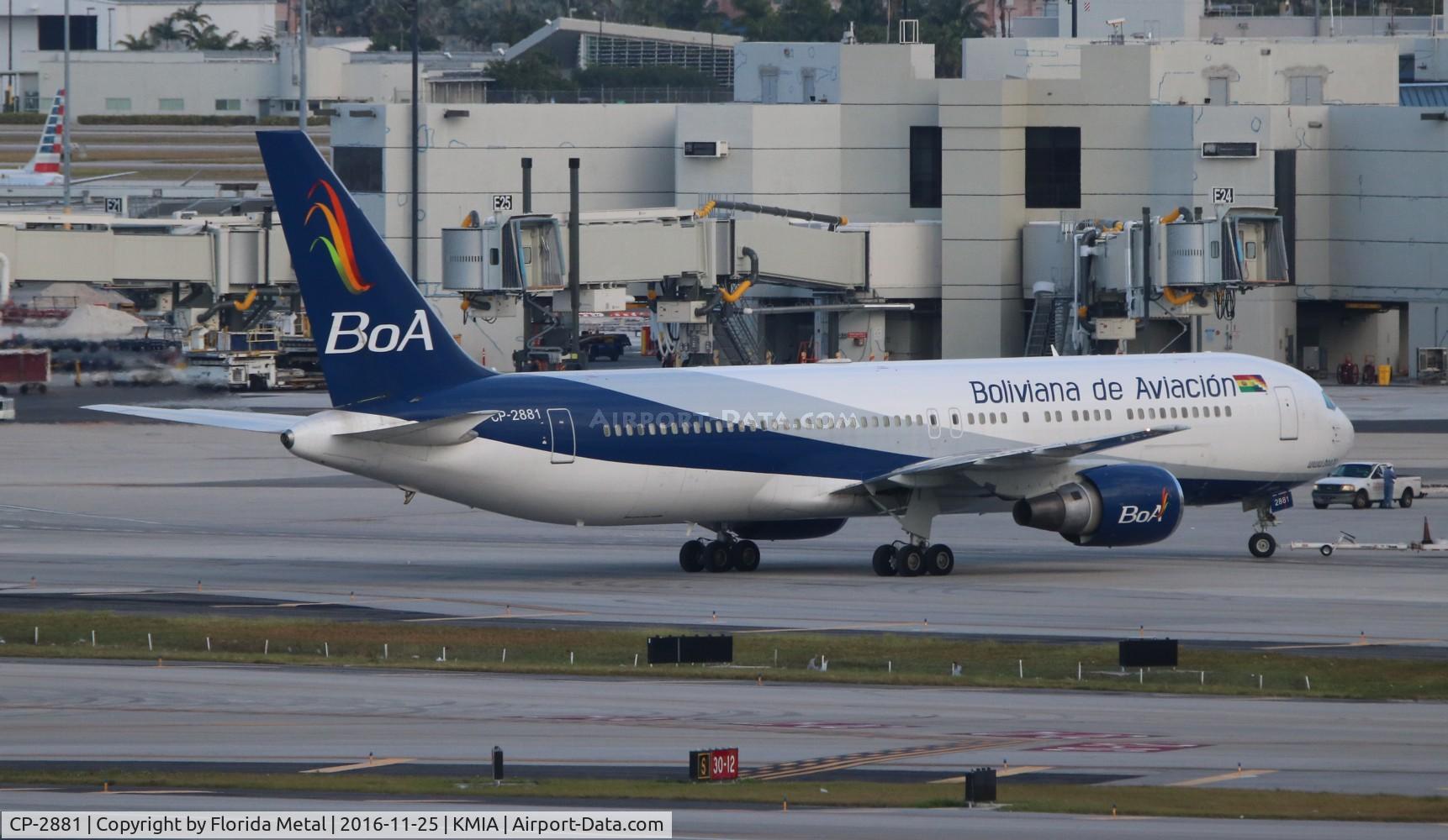 CP-2881, 1994 Boeing 767-33A/ER C/N 27377, MIA zx
