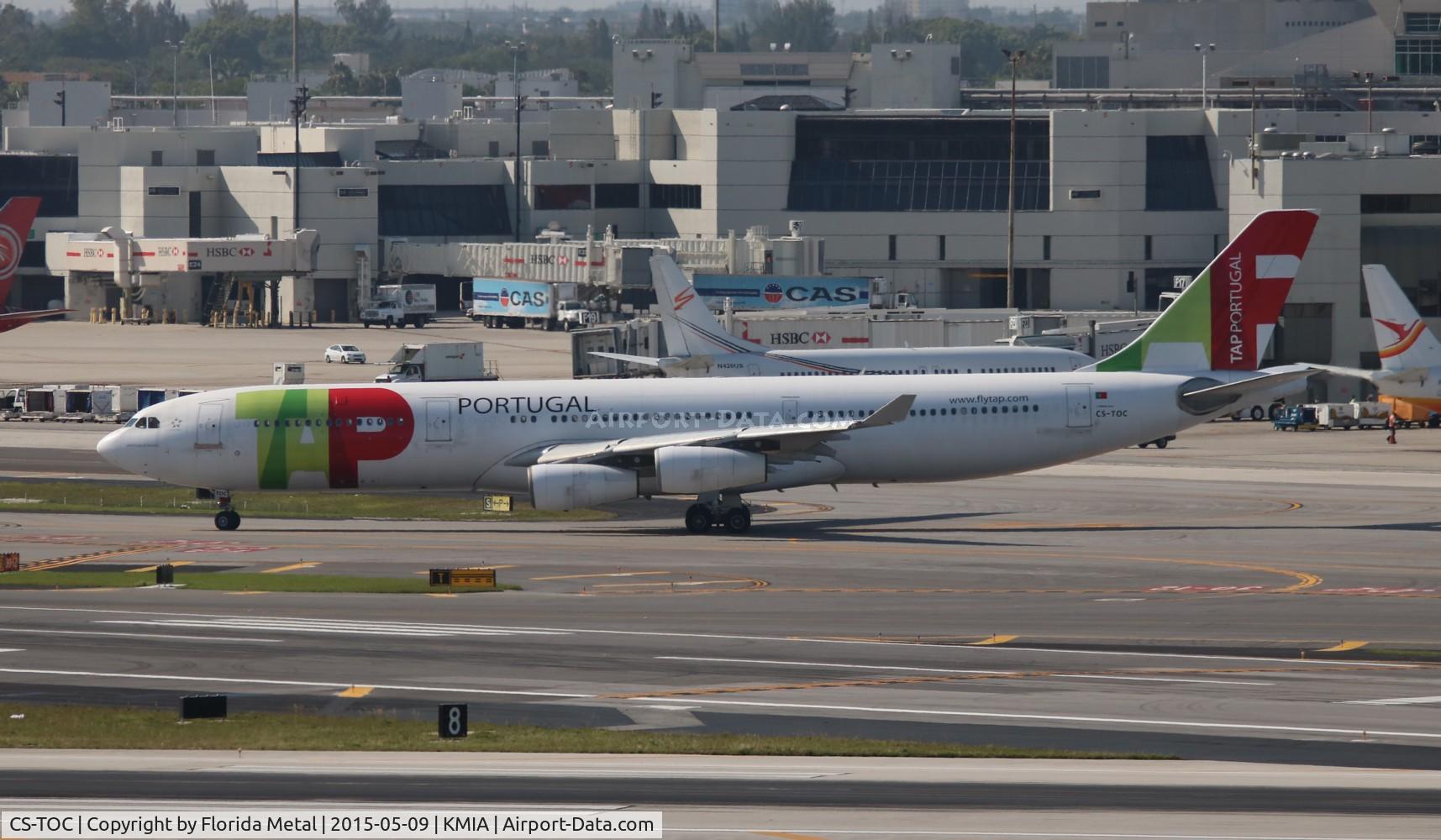 CS-TOC, 1995 Airbus A340-312 C/N 079, TAP A343 zx MIA-LIS