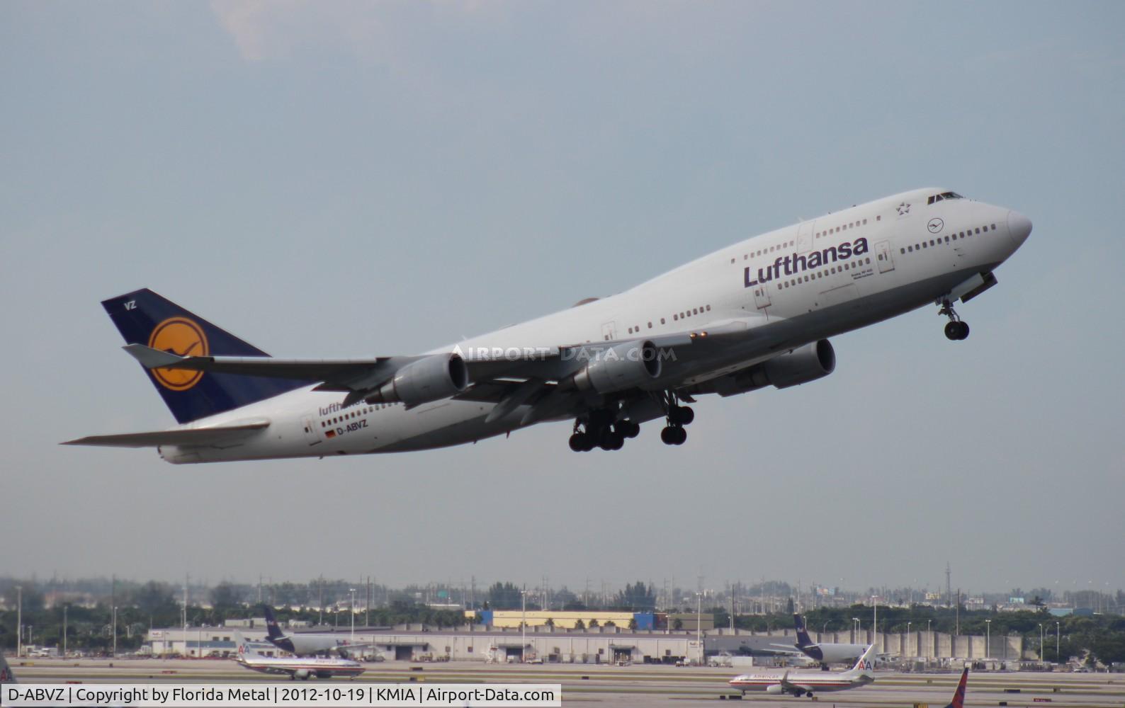 D-ABVZ, 2001 Boeing 747-430 C/N 29870, MIA zx