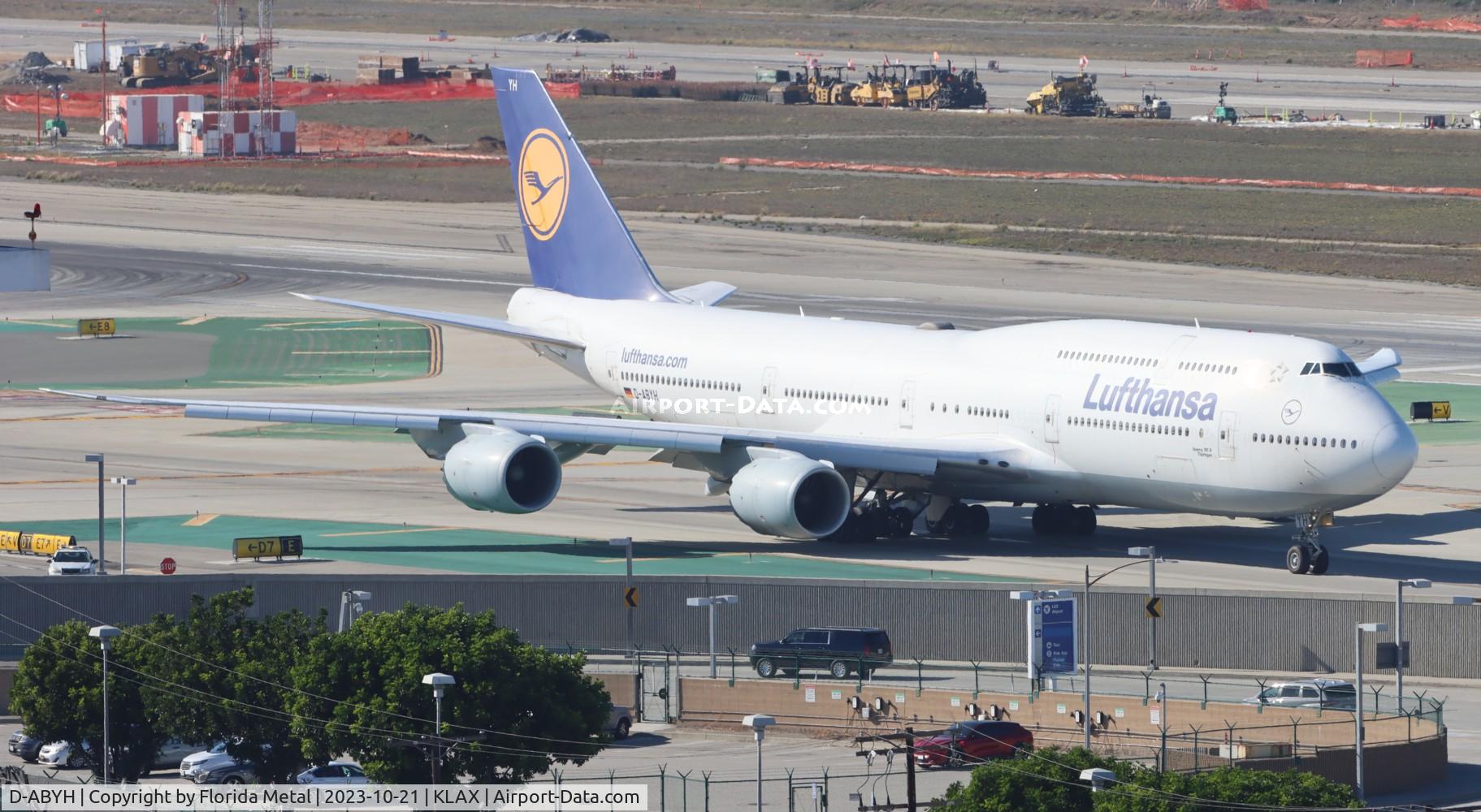 D-ABYH, 2013 Boeing 747-830 C/N 37832, DLH 748 zx LAX-EDDF