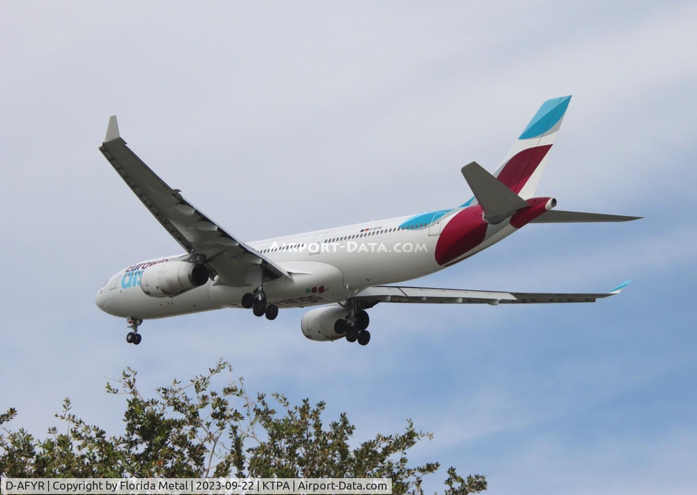 D-AFYR, 2015 Airbus A330-343E C/N 1711, OCN A333 zx FRA-TPA