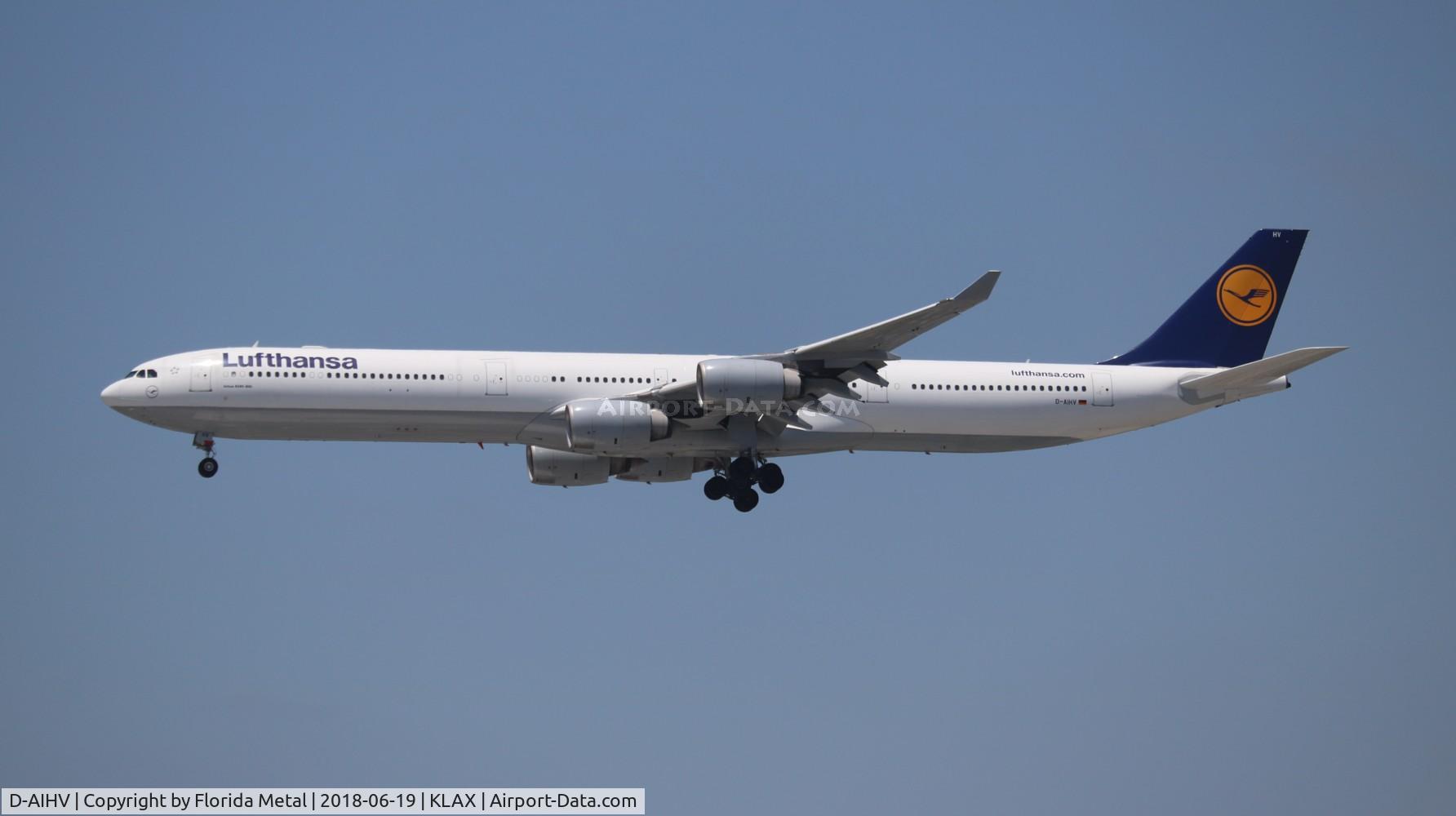 D-AIHV, 2008 Airbus A340-642X C/N 897, DLH A346 zx MUC-LAX