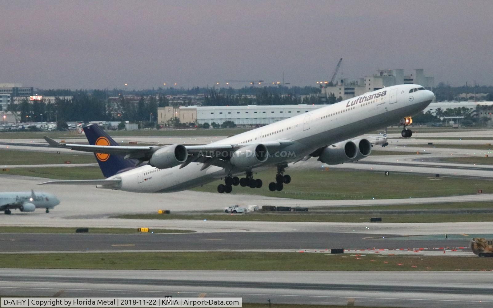 D-AIHY, 2009 Airbus A340-642X C/N 987, DLH A346 zx MIA-MUC