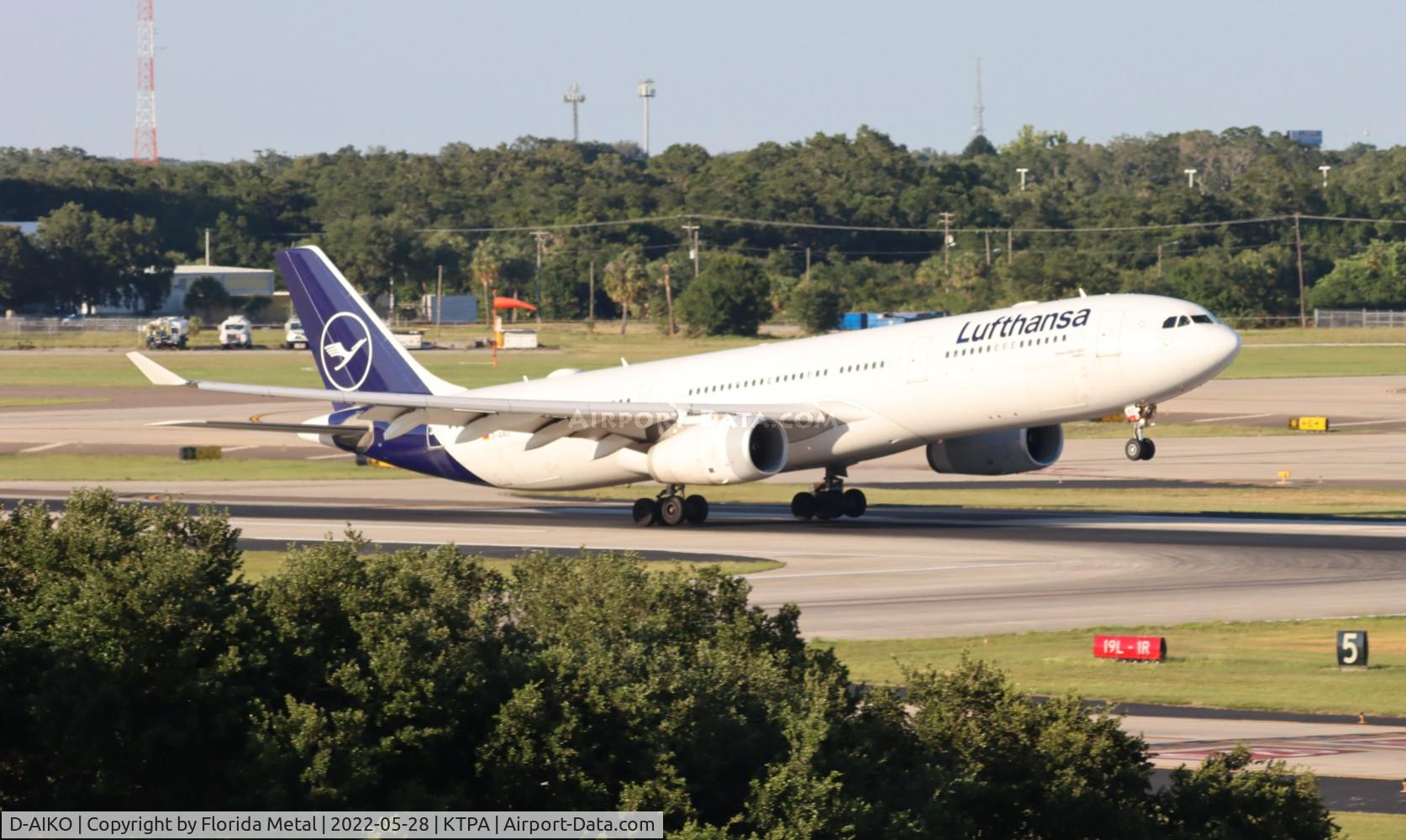 D-AIKO, 2009 Airbus A330-343X C/N 989, DLH A333 zx TPA-EDDF