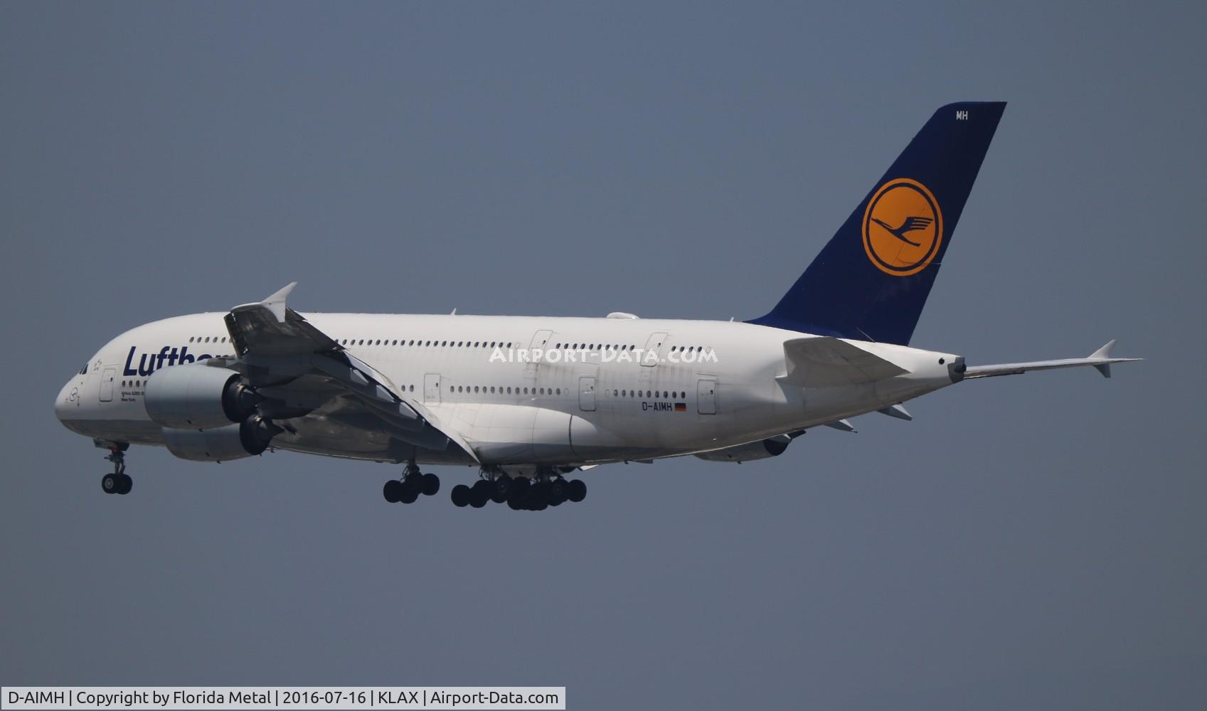 D-AIMH, 2010 Airbus A380-841 C/N 070, LAX zx