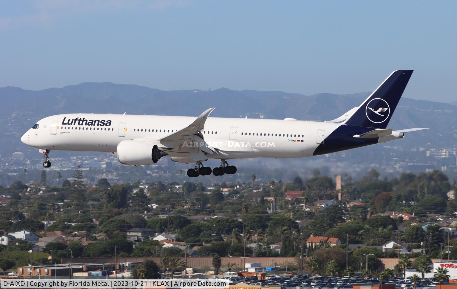D-AIXD, 2017 Airbus A350-941 C/N 127, DLH A359 zx MUC-LAX