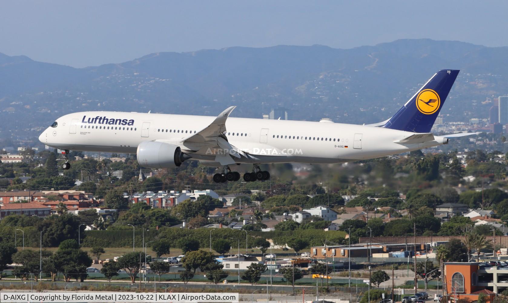 D-AIXG, 2017 Airbus A350-941 C/N 174, DLH A359 zx EDDM-LAX