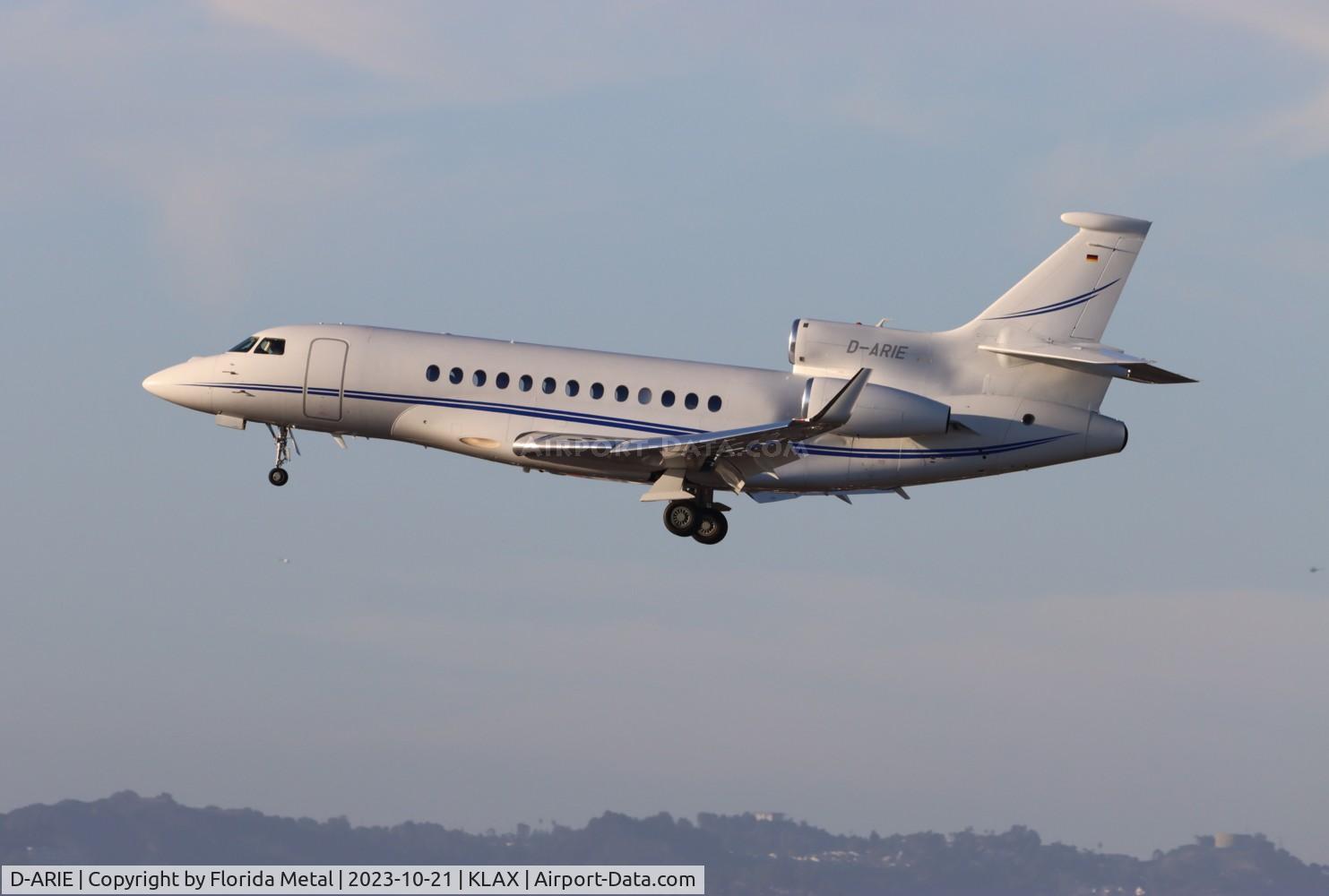 D-ARIE, 2012 Dassault Falcon 7X C/N 181, Falcon 7X zx