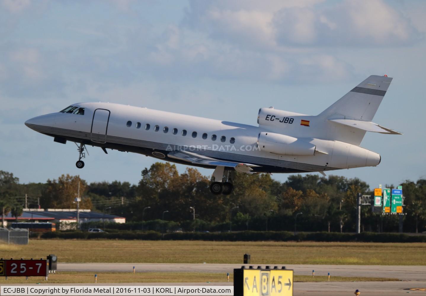EC-JBB, 1999 Dassault Falcon 900B C/N 182, Falcon 900 zx