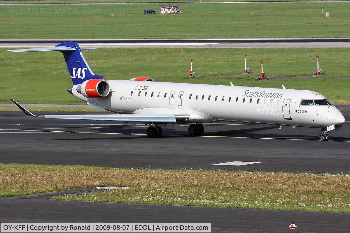 OY-KFF, 2009 Bombardier CRJ-900 (CL-600-2D24) C/N 15231, at dus