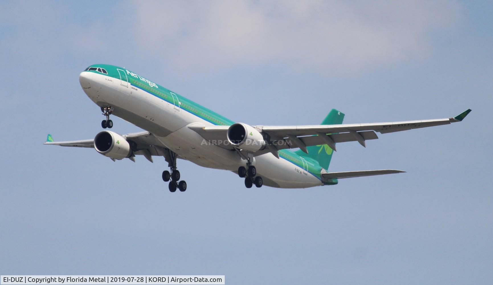 EI-DUZ, 2007 Airbus A330-302 C/N 847, EIN A333 zx EIDW-ORD