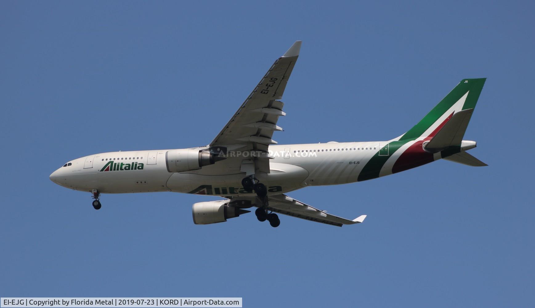 EI-EJG, 2010 Airbus A330-202 C/N 1123, AZA A332 zx FCO-ORD