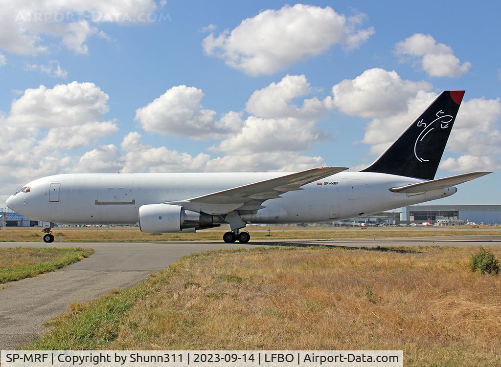 SP-MRF, 1984 Boeing 767-281(BDSF) C/N 23021, Taxiing to the Cargo area...