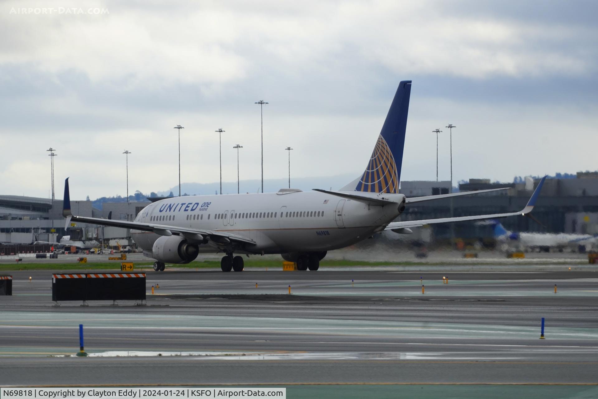 N69818, 2014 Boeing 737-924/ER C/N 42177, SFO 2024.