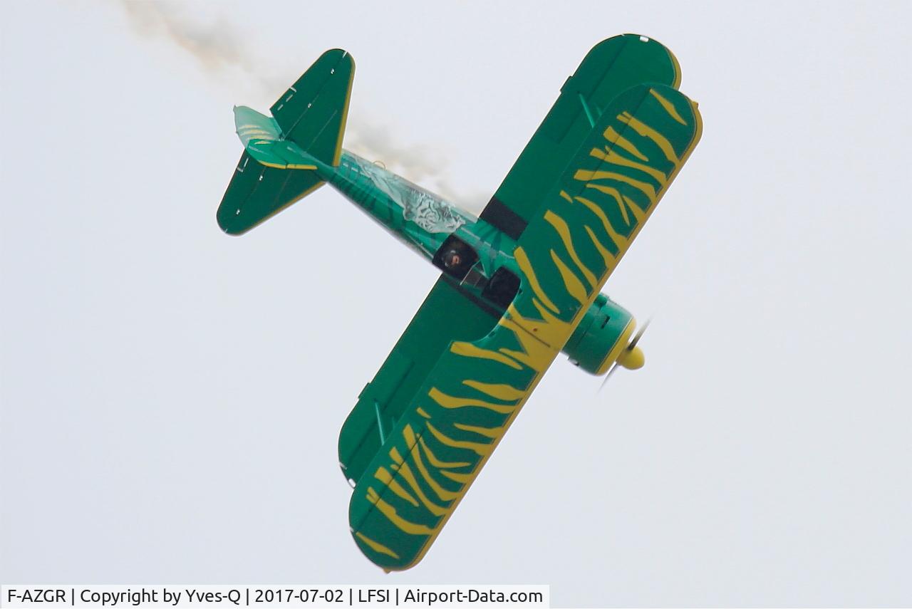 F-AZGR, Boeing N2S-3 Kaydet (B75N1) C/N 75-2650, Boeing N2S-3 Kaydet, On display, St Dizier-Robinson Air Base 113 (LFSI)