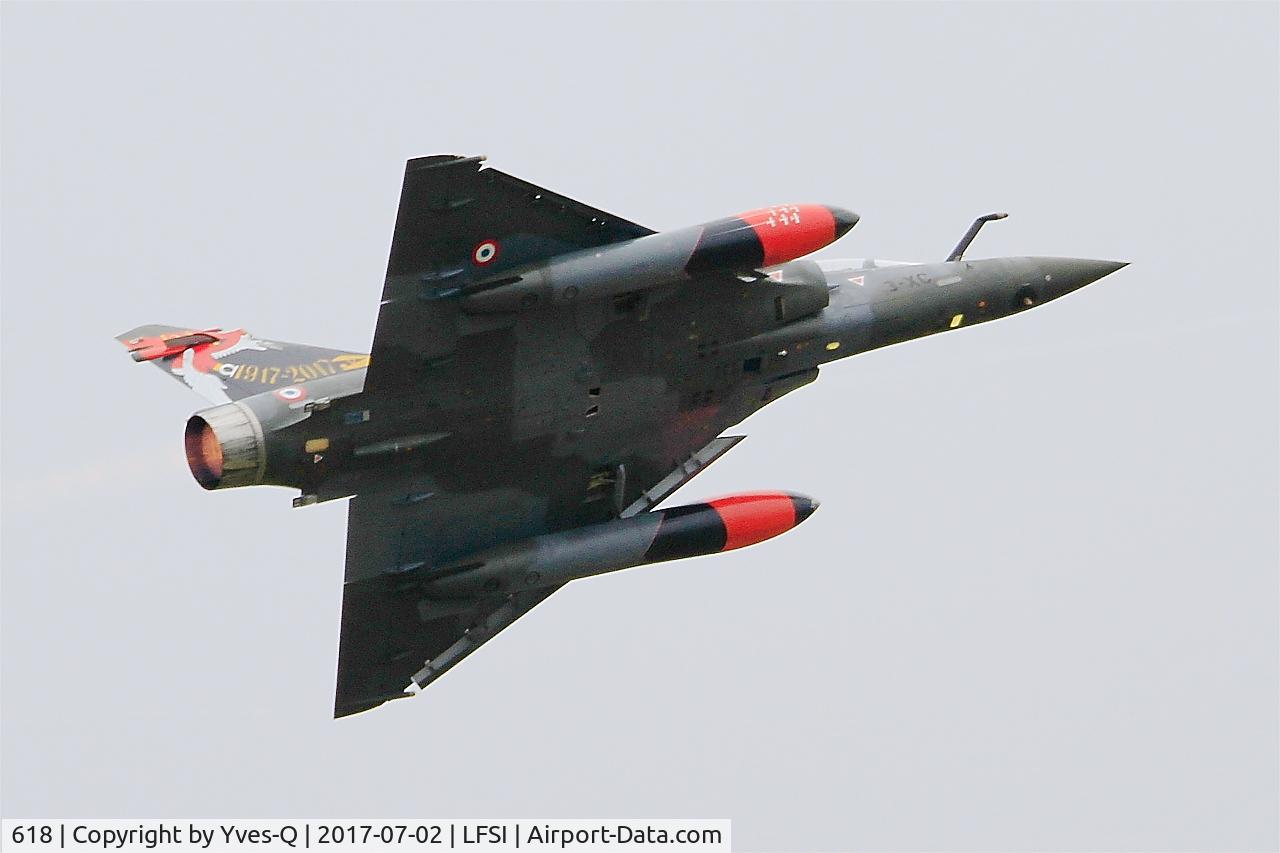 618, Dassault Mirage 2000D C/N 417, Dassault Mirage 2000D, On display, St Dizier-Robinson Air Base 113 (LFSI)