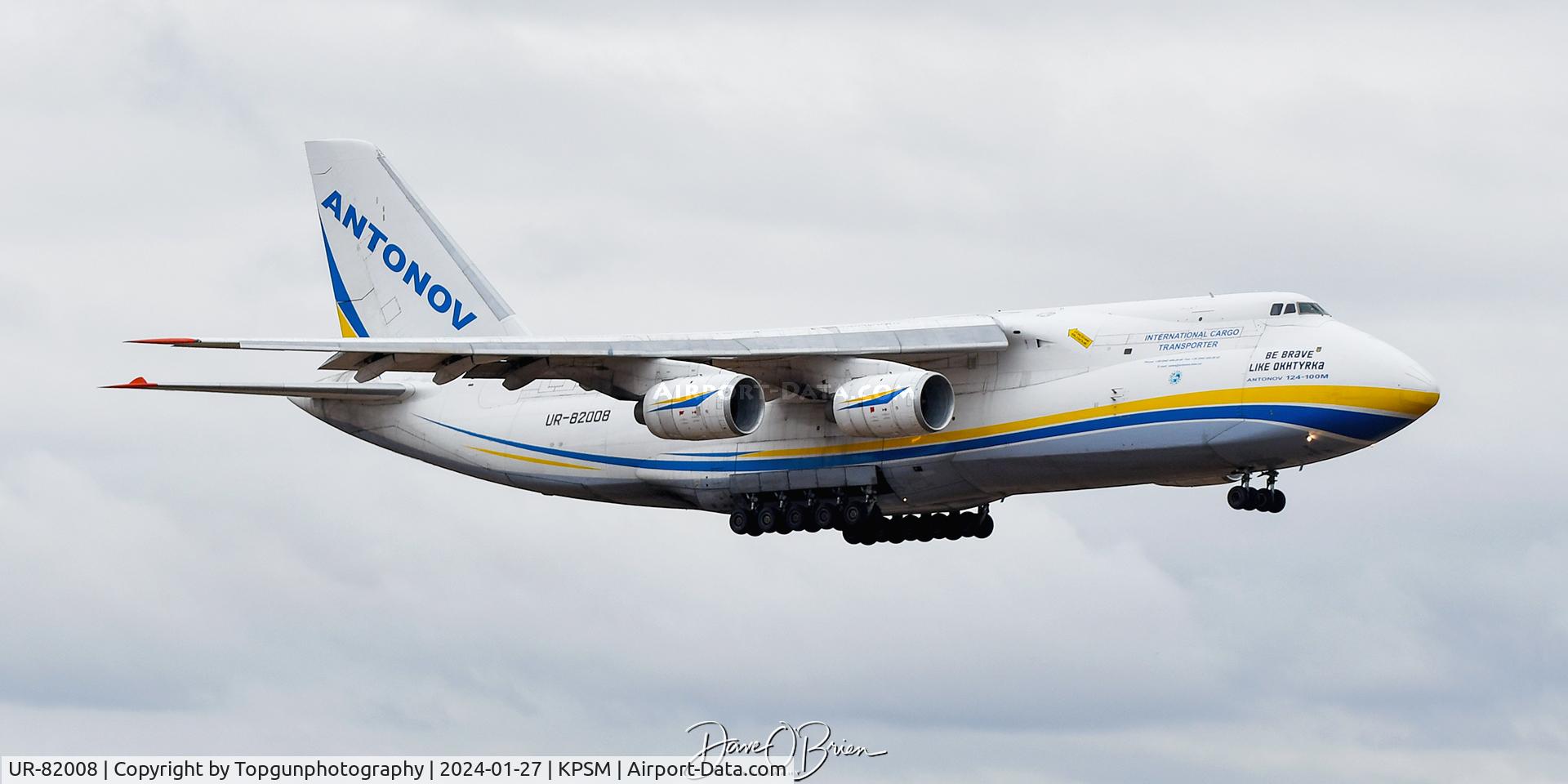 UR-82008, 1986 Antonov An-124-100M Ruslan C/N 19530501006, ADB3688 stopped back through for fuel