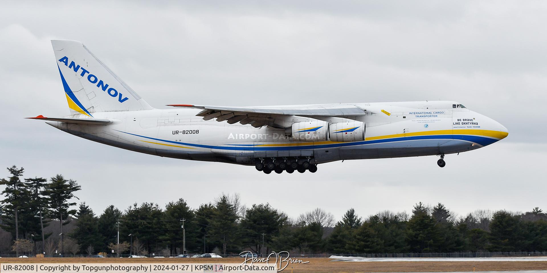 UR-82008, 1986 Antonov An-124-100M Ruslan C/N 19530501006, Over the numbers