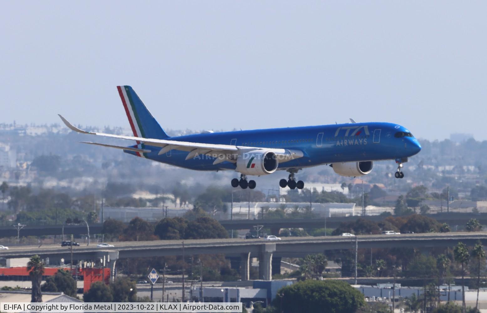 EI-IFA, 2019 Airbus A350-941 C/N 0308, ITA A359 zx FCO-LAX
