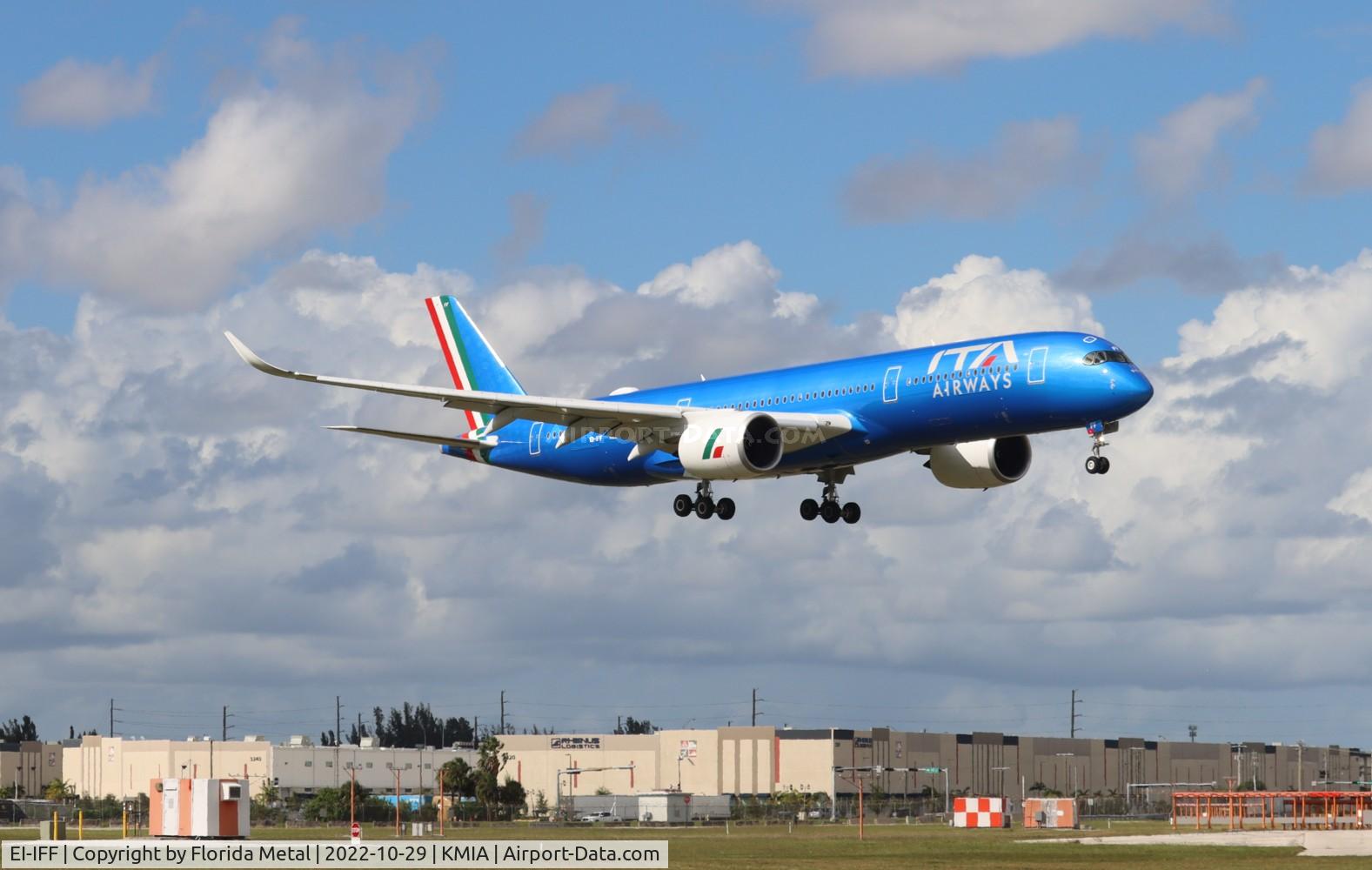 EI-IFF, 2022 Airbus A350-941 C/N 0283, ITA A359 zx