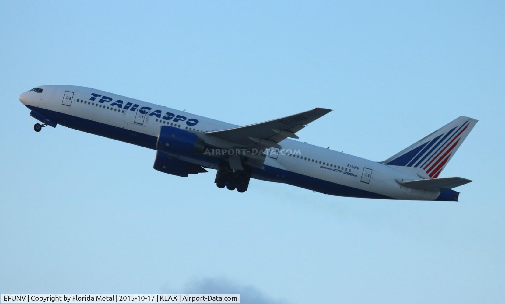 EI-UNV, 1999 Boeing 777-222/ER C/N 28714, LAX zx