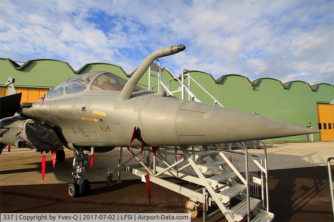337, 2013 Dassault Rafale B C/N 337, Dassault Rafale B, Static display, St Dizier-Robinson Air Base 113 (LFSI)