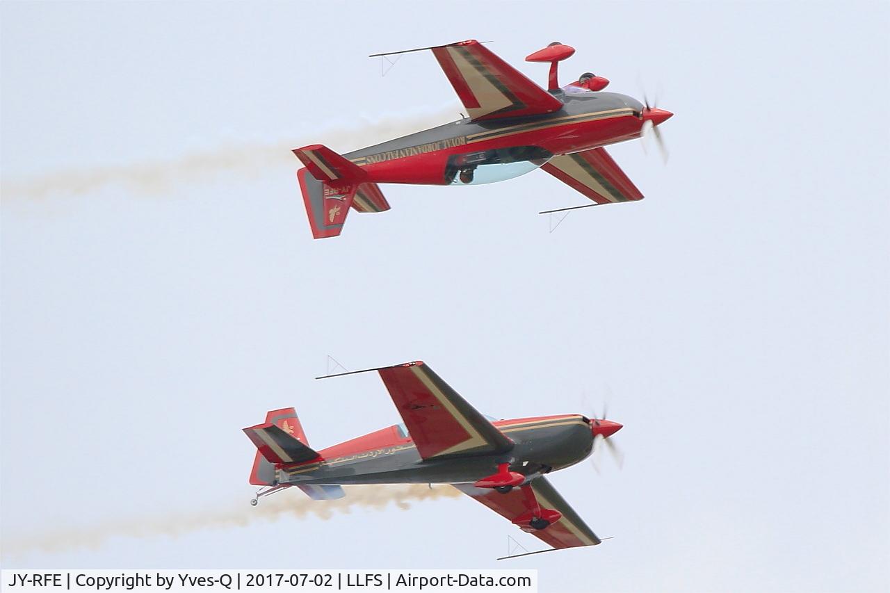 JY-RFE, Extra EA-300LP C/N 1243, Extra EA-300LP, Royal Jordanian aerobatic team, On display, St Dizier-Robinson Air Base (LFSI)