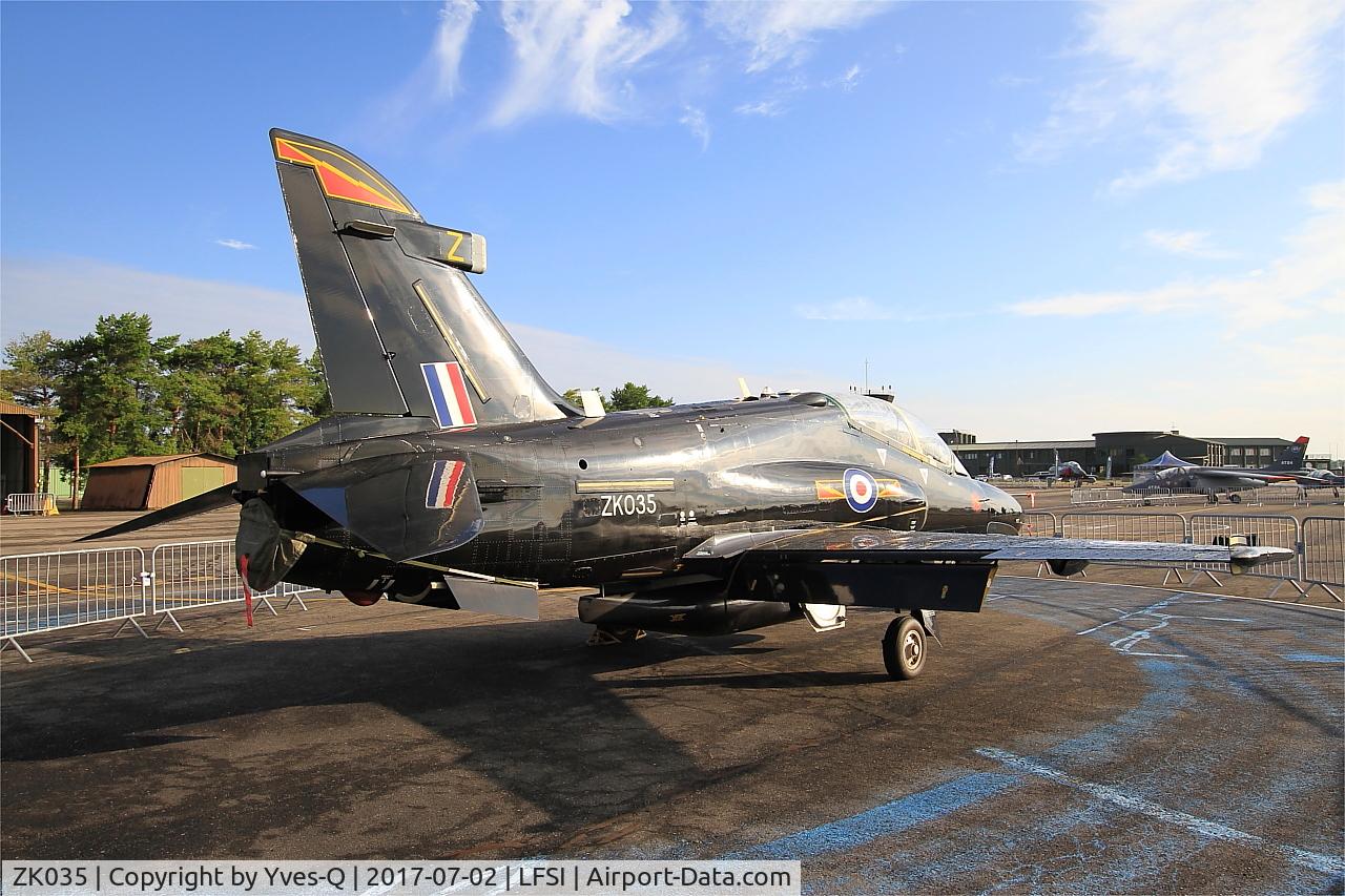 ZK035, 2010 British Aerospace Hawk T2 C/N RT026/1264, British Aerospace Hawk T2, Static display, St Dizier-Robinson Air Base 113 (LFSI)