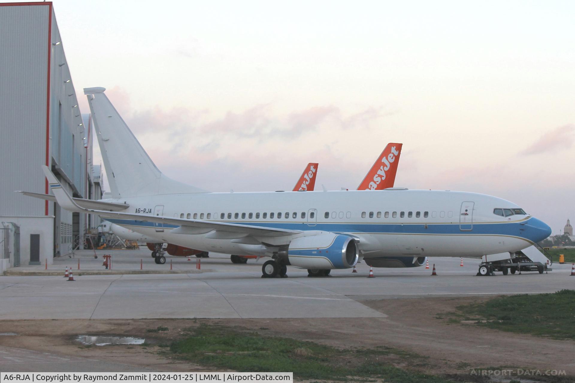 A6-RJA, 2010 Boeing 737-7KK BBJ C/N 38608, B737-700 A6-RJA Royal Jet
