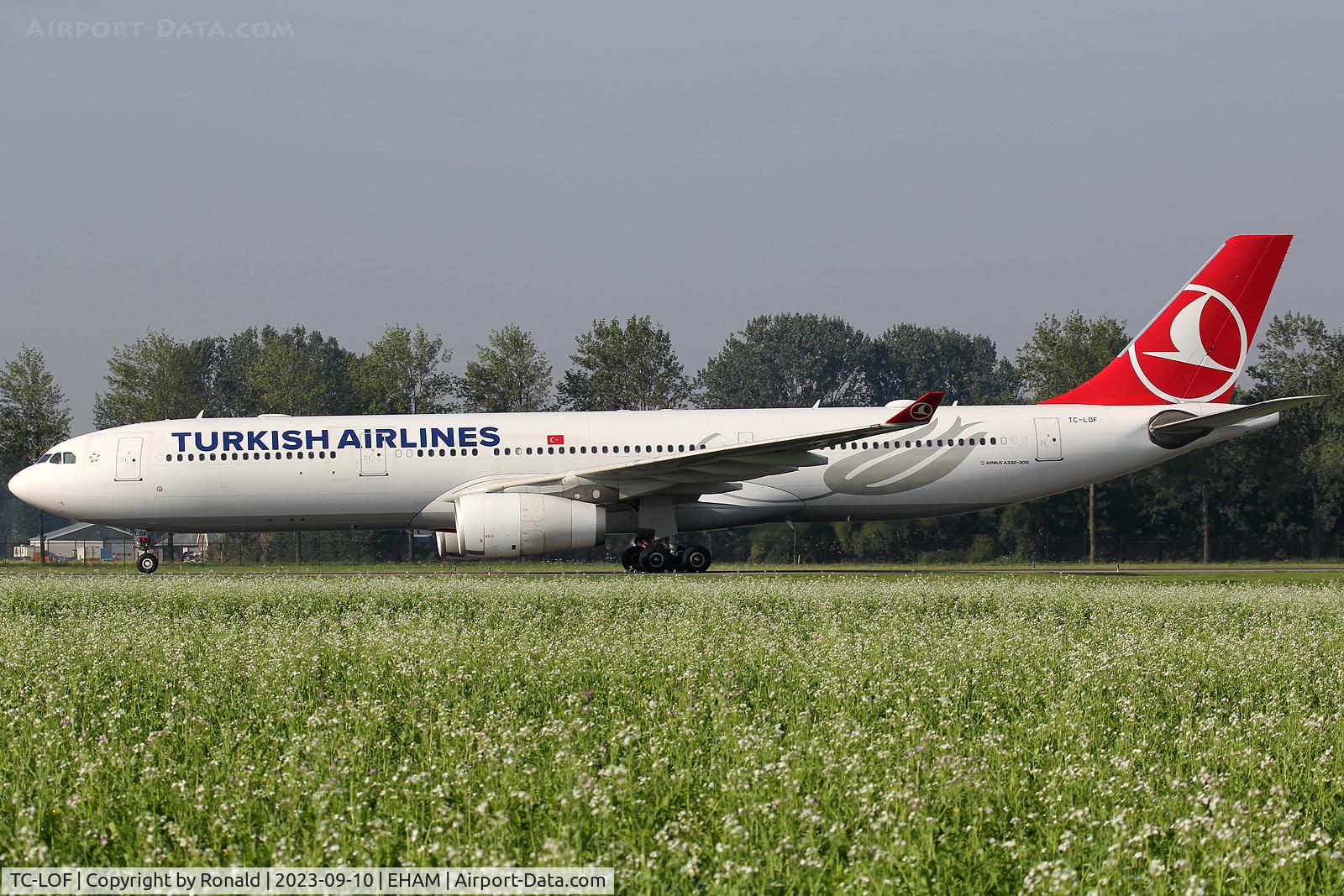 TC-LOF, 2015 Airbus A330-343 C/N 1635, at spl