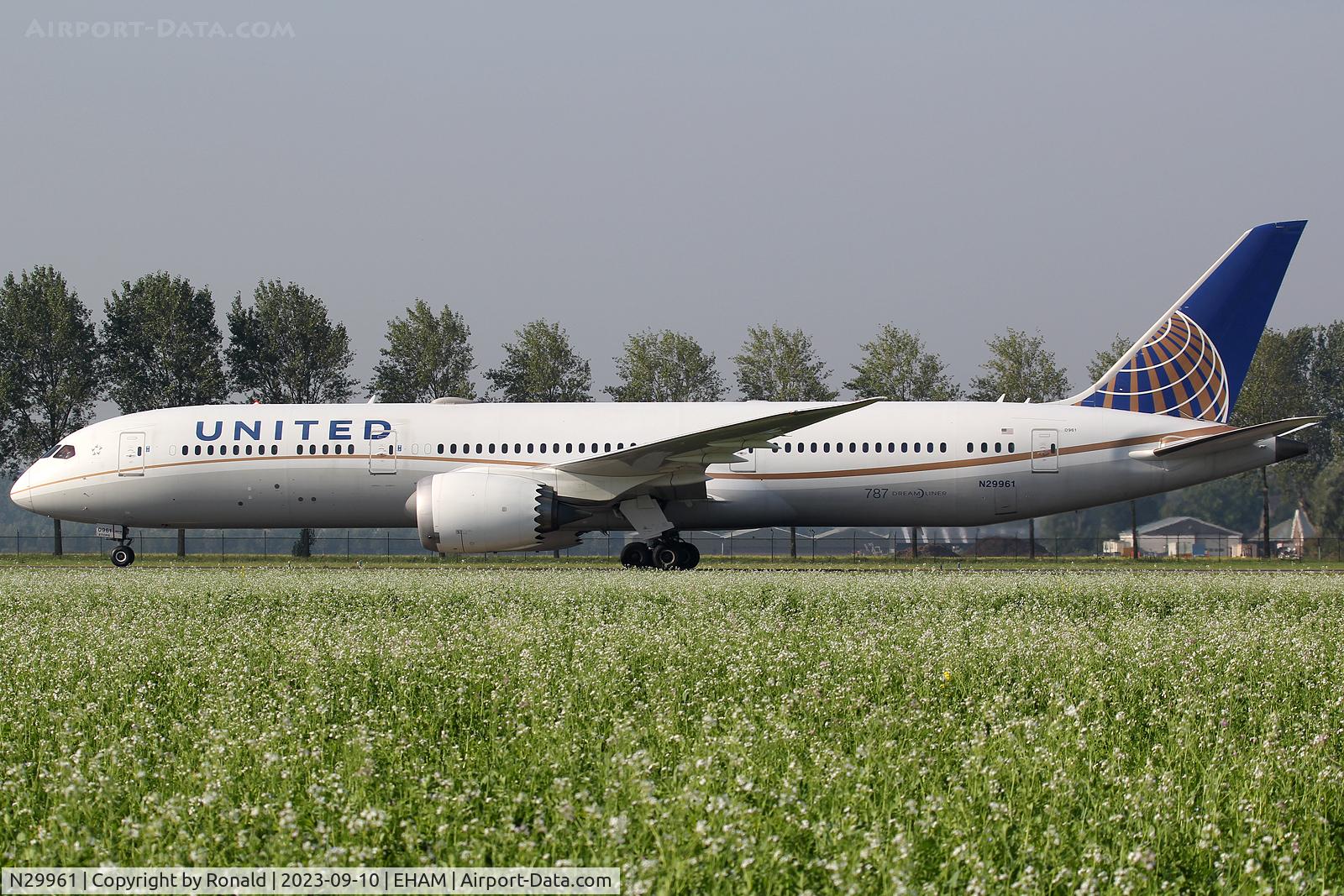 N29961, 2015 Boeing 787-9 Dreamliner Dreamliner C/N 37811, at spl