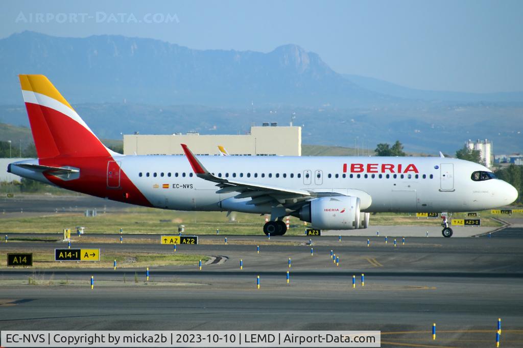 EC-NVS, 2022 Airbus A320-251N C/N 11035, Taxiing