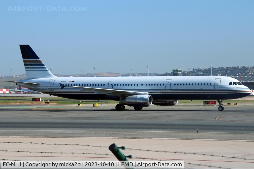 EC-NLJ, 2008 Airbus A321-231 C/N 3636, Taxiing