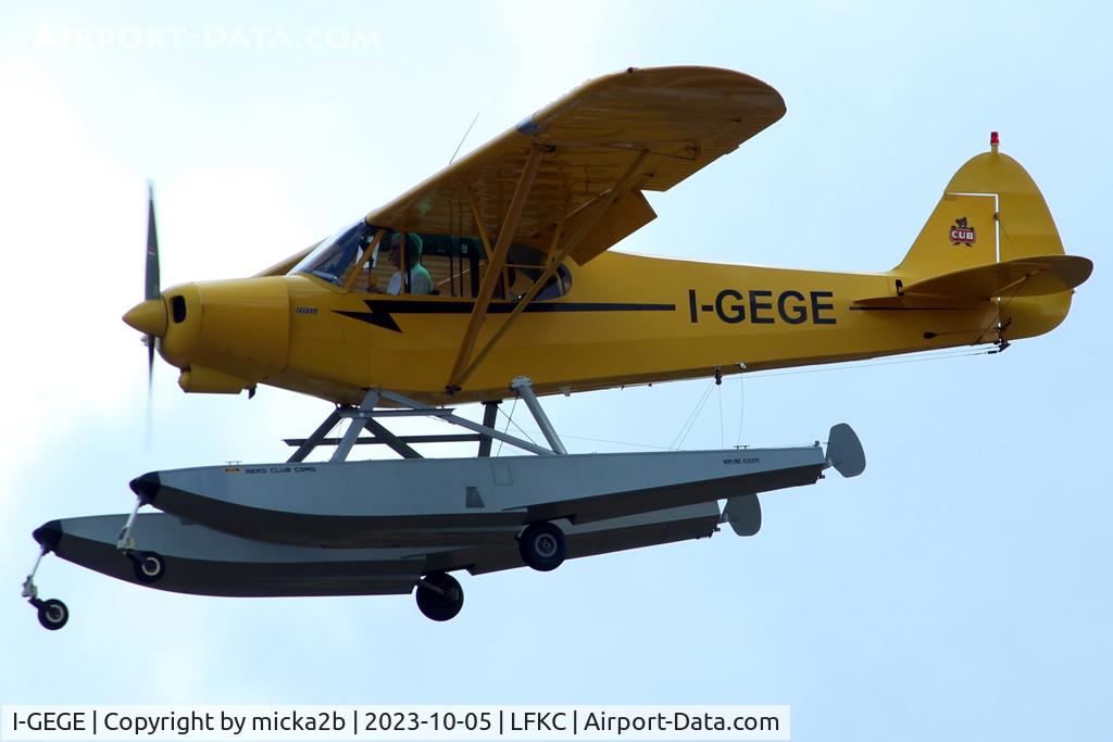I-GEGE, Piper PA-18-150 Super Cub Super Cub C/N 1809027, Landing