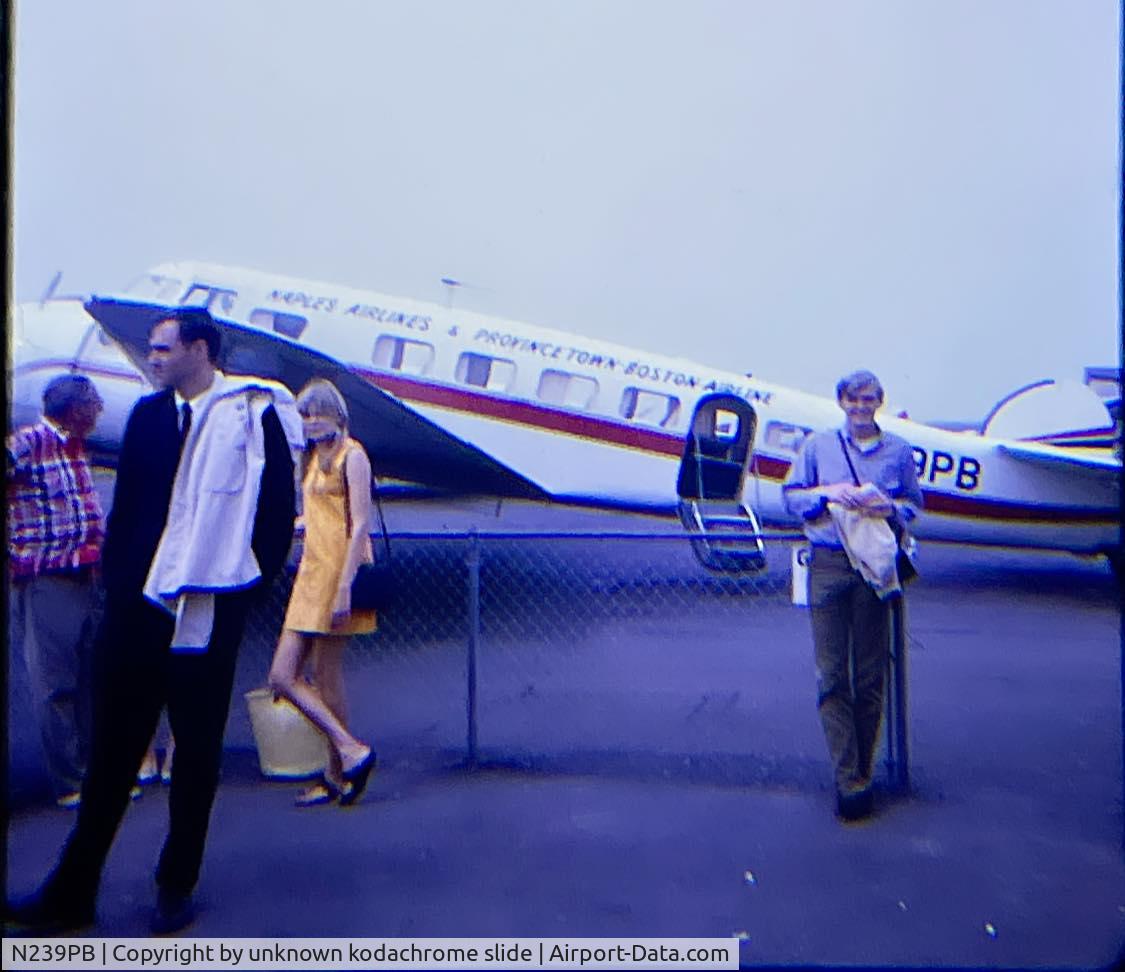 N239PB, 1935 Lockheed 10A Electra C/N 1040, 1960, Provincetown MA.