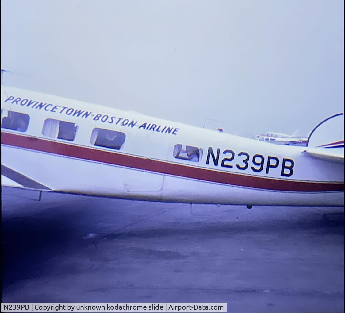 N239PB, 1935 Lockheed 10A Electra C/N 1040, Unknown photographer, 1960 kodachrome slide