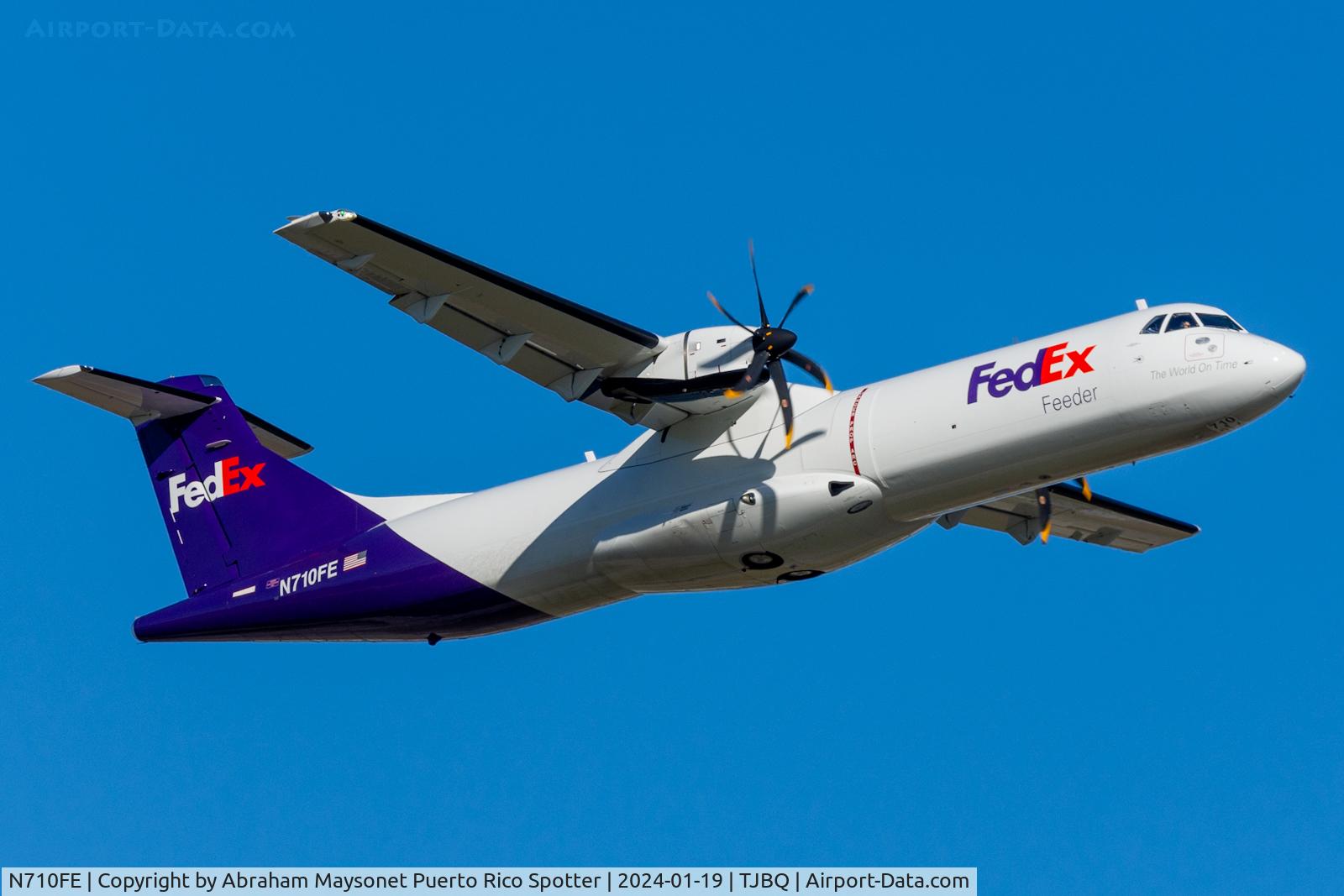 N710FE, 1968 Fokker F-27-500 Friendship C/N 10380, New on data base