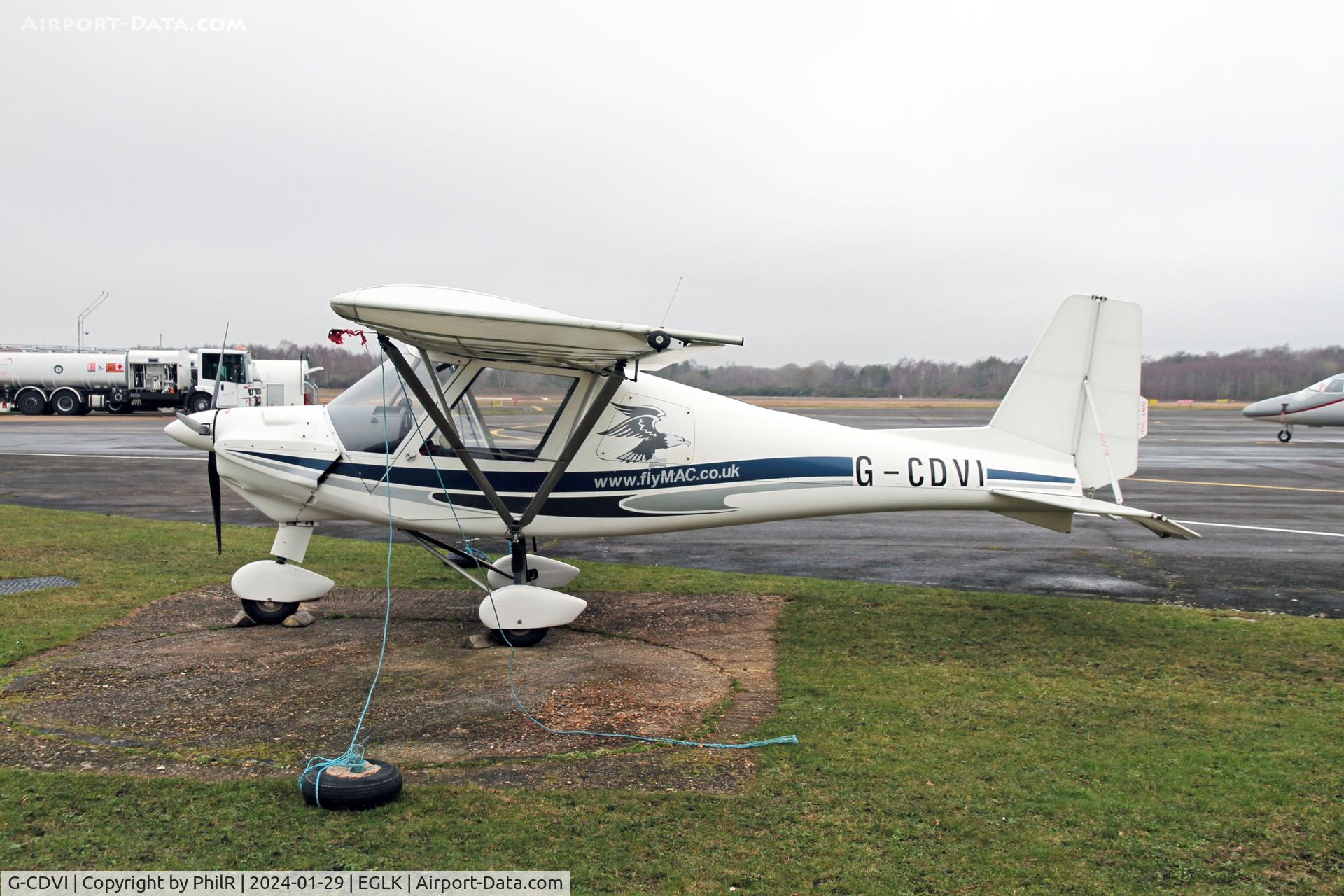 G-CDVI, 2006 Comco Ikarus C42 FB80 C/N 0602-6794, G-CDVI  2006 Aerosport Ikarus C42 FB80 Blackbushe