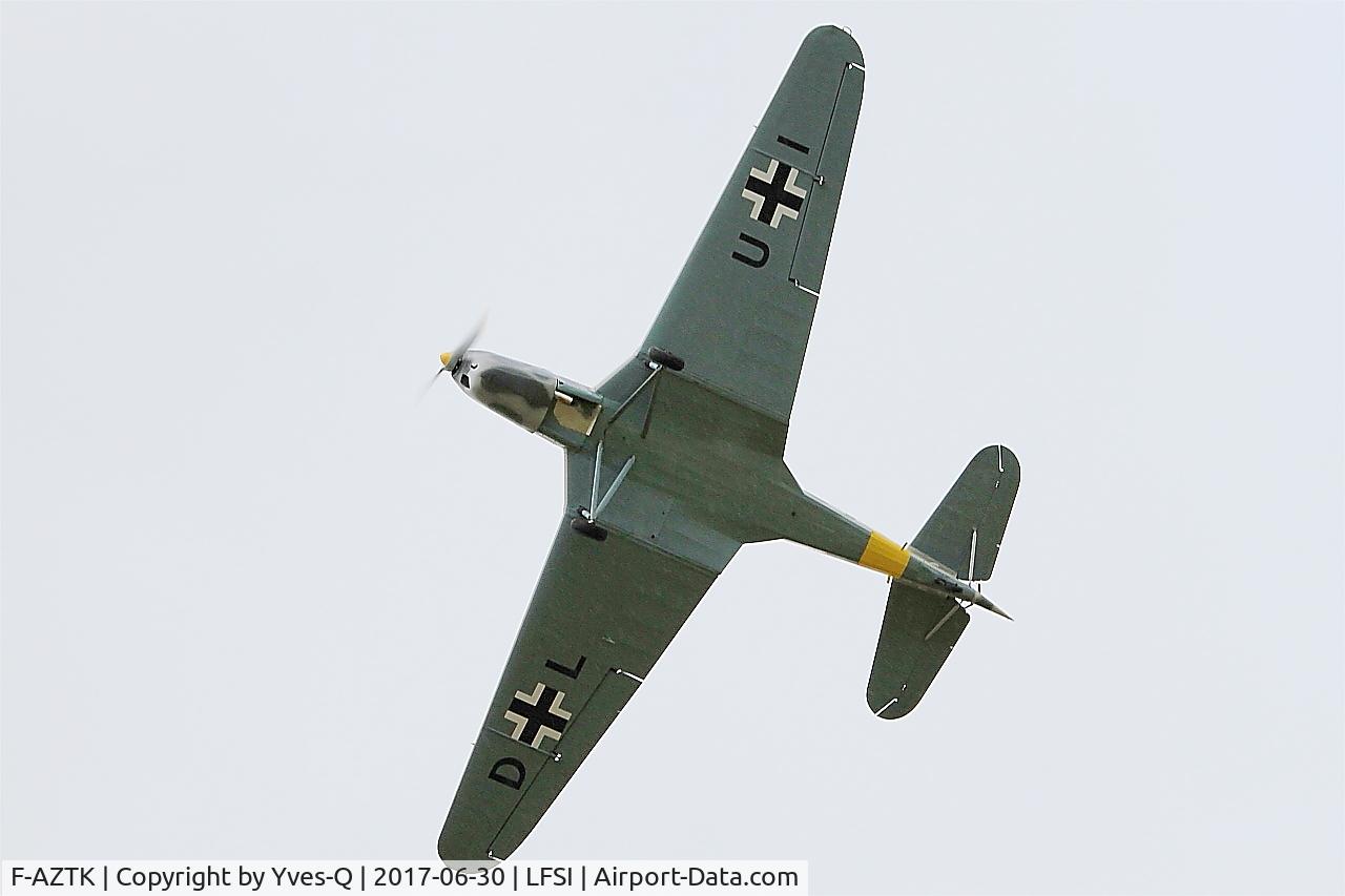 F-AZTK, 1940 Klemm Kl-35D C/N 1854, Klemm Kl-35D, On display, St Dizier-Robinson Air Base 113 (LFSI)